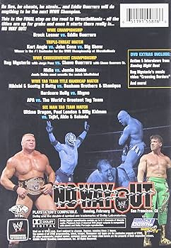 スポーツ・フィットネス NO WAY OUT DVD スポーツ・フィットネス NO WAY OUT DVD スポーツ・フィットネス
